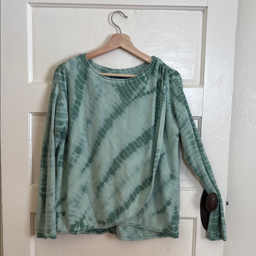 Women’s Prana Julianna Mint Green Tie Dye Sweater